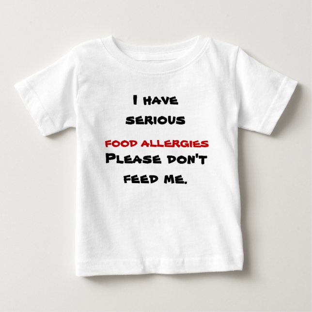 Matallergi Tshirt T-shirt (Framsida)