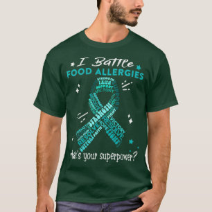 Matallergier Warrior, jag slår matallergi Wh T Shirt
