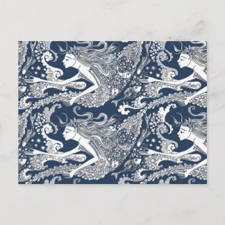 Matande av fisk vykort