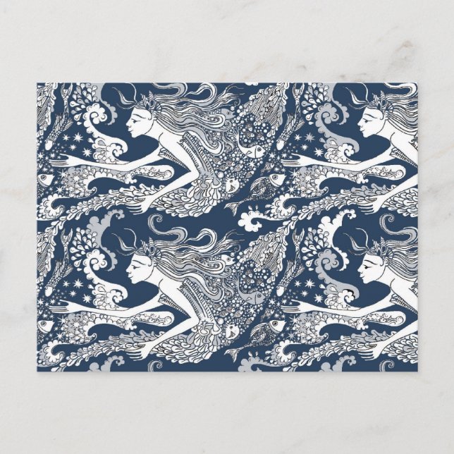 Matande av fisk vykort (Framsida)