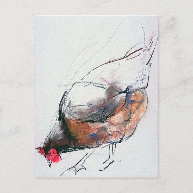 Matande Hen Trasierra 1998 Vykort (Framsida)