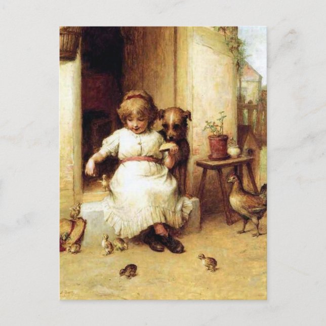 "Matande tid" Vykort (Framsida)