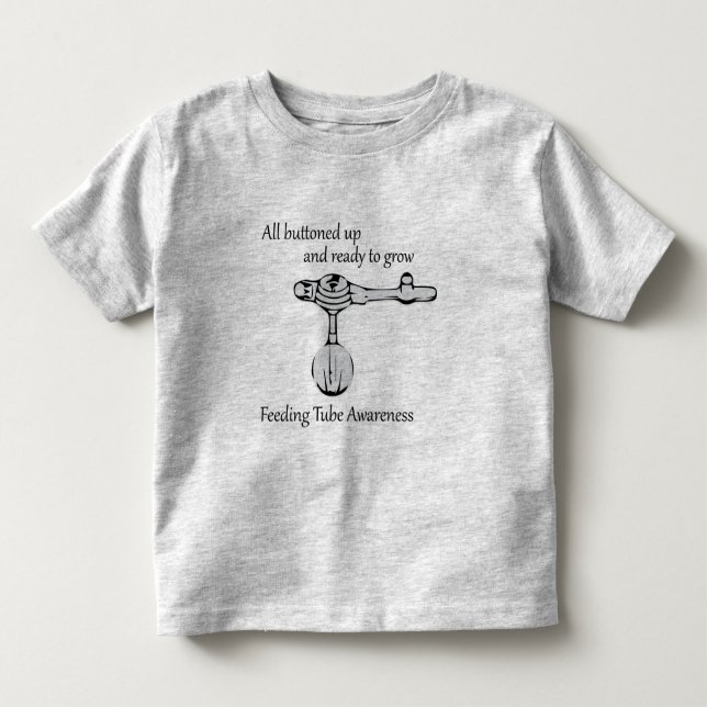 Matande tubmedvetandegrad Baby Bodykostym T Shirt (Framsida)