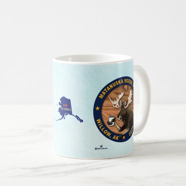 Matanuska Älgmjölk Kaffemugg (Framsida höger)