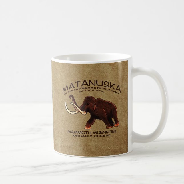Matanuska Mammoth Muenster Cheese Kaffemugg (Höger)
