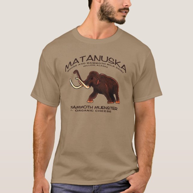 Matanuska Mammoth Muensterost T Shirt (Framsida)