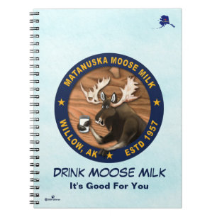 Matanuska Moose Mjölk Anteckningsbok