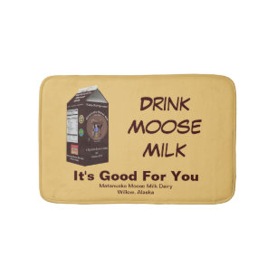Matanuska Moose Mjölk Badrumsmatta