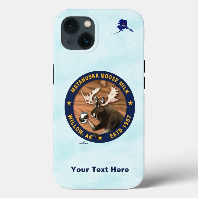 Matanuska Moose Mjölk Fodral-Mate iphone case (Baksida)