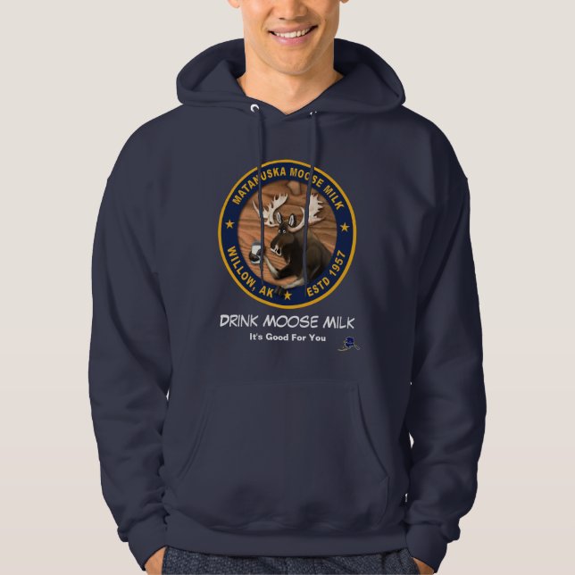 Matanuska Moose Mjölk Hoodie (Framsida)