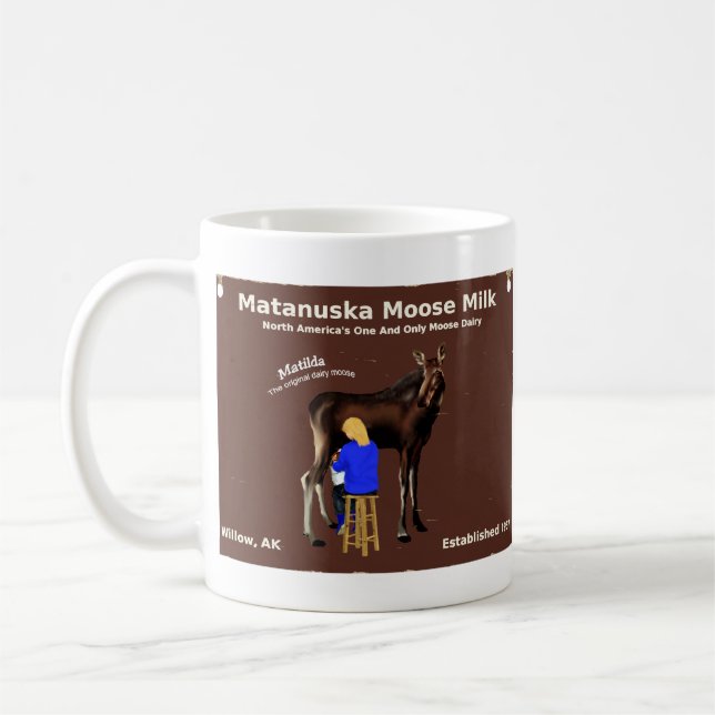 Matanuska Moose Mjölk Kaffemugg (Vänster)