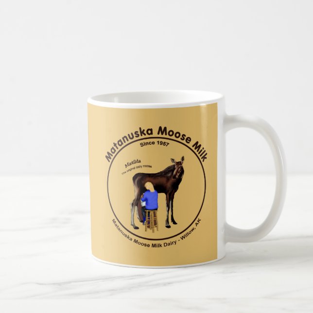 Matanuska Moose Mjölk Kaffemugg (Höger)
