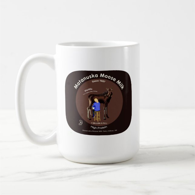 Matanuska Moose Mjölk Kaffemugg (Vänster)