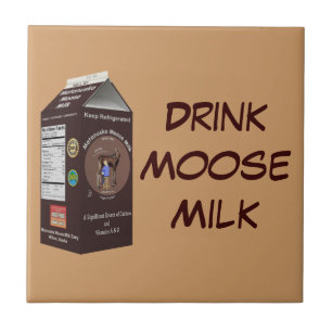 Matanuska Moose Mjölk Kakelplatta