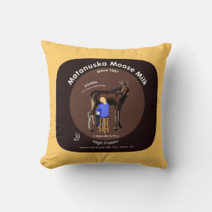 Matanuska Moose Mjölk Kudde