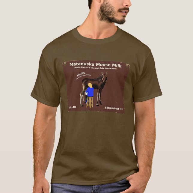 Matanuska Moose Mjölk T-shirt (Framsida)