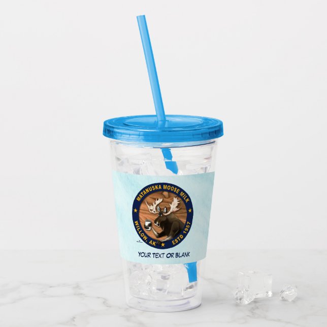 Matanuska Moose Mjölk Take Away Mugg (Framsida Ice)