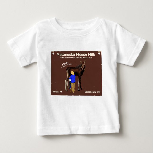 Matanuska Moose Mjölk Tee (Framsida)