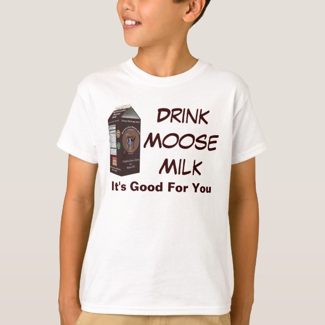 Matanuska Moose Mjölk Tee Shirt (Framsida)