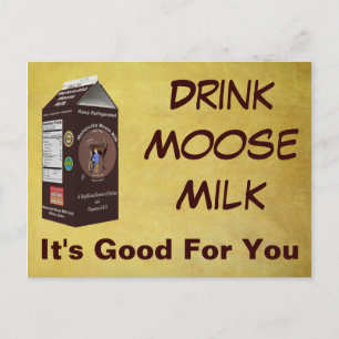 Matanuska Moose Mjölk Vykort