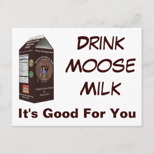 Matanuska Moose Mjölk Vykort