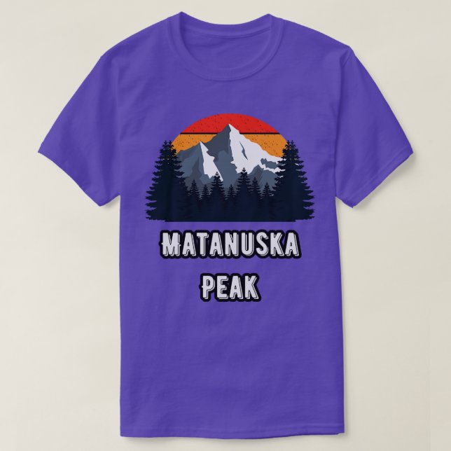 Matanuska Peak TShirt T Shirt (Design framsida)
