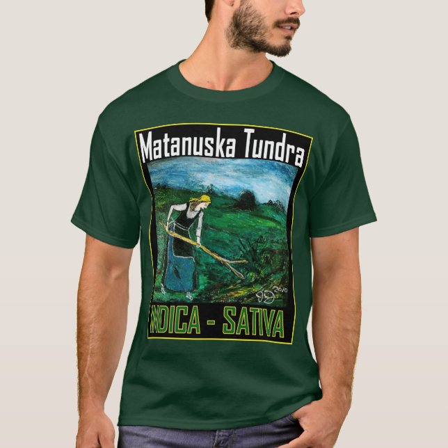 MATANUSKA TUNDRA INDICA SATIVA T-SHIRT (Framsida)