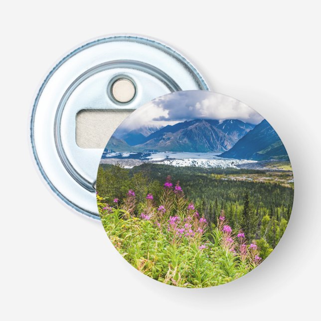 Matanuska Valley, Southcentral Alaska Flasköppnare (Framsidan)
