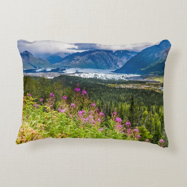 Matanuska Valley, Southcentral Alaska Prydnadskudde (Baksidan)