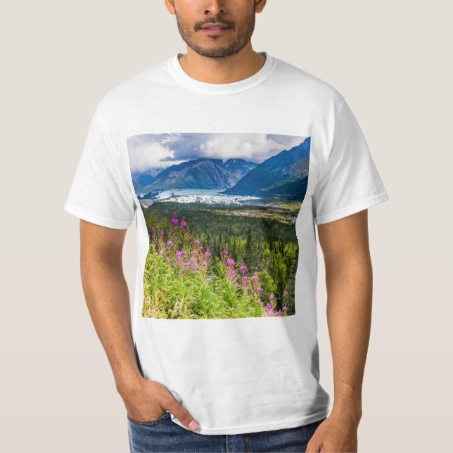 Matanuska Valley, Southcentral Alaska T Shirt (Framsida)