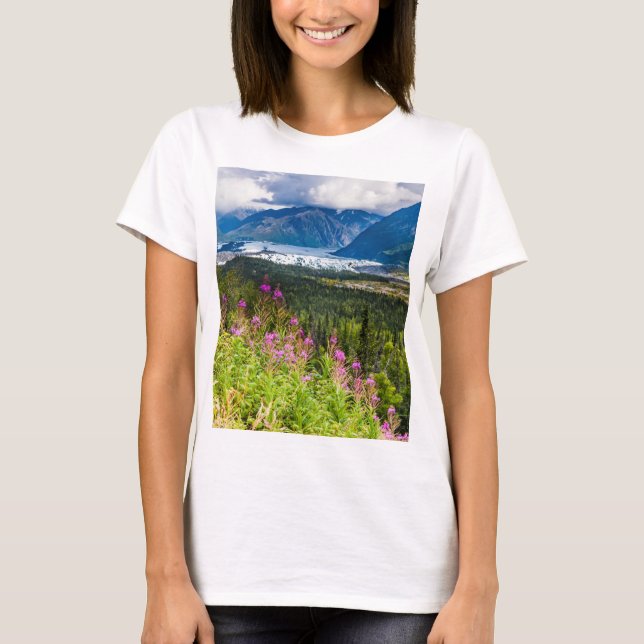 Matanuska Valley, Southcentral Alaska T Shirt (Framsida)