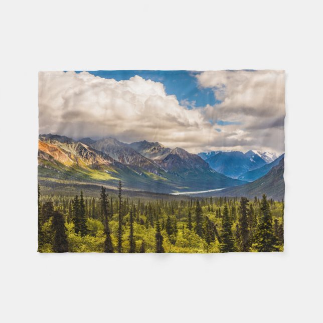 Matanuskalen, södra Alaska #2 Fleecefilt (Framsidan (Horisontell))