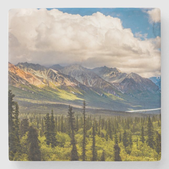 Matanuskalen, södra Alaska #2 Stenunderlägg (Framsidan)