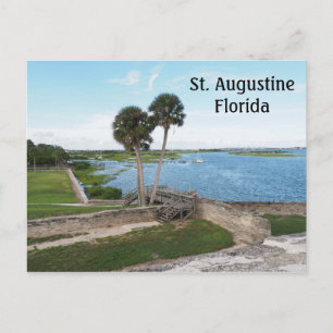 Matanzasbukten i Saint Augustine Florida Vykort