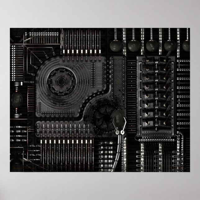 Matar Maskiner Poster (Framsidan)