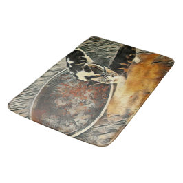 Matar tid! badrumsmatta