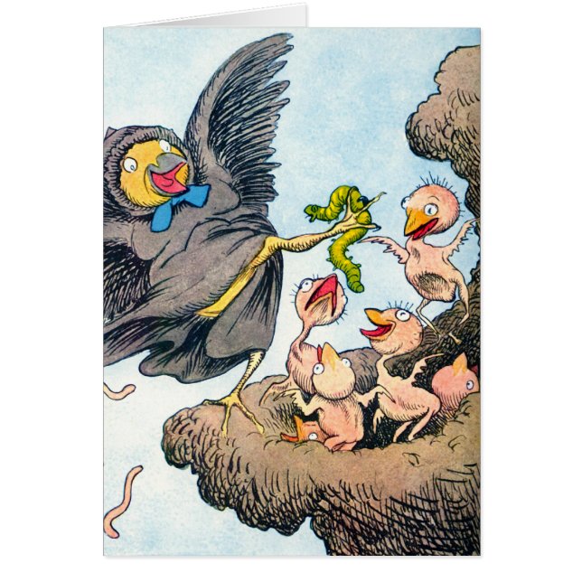 Matar tid hälsningskort (Framsidan)