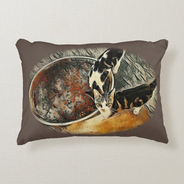 Matar tid! prydnadskudde (Framsidan)