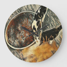 Matar tid! stor klocka