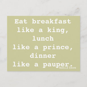 Matarinspiration, vykort