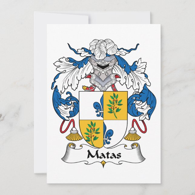 Matas Family Crest (Framsida)