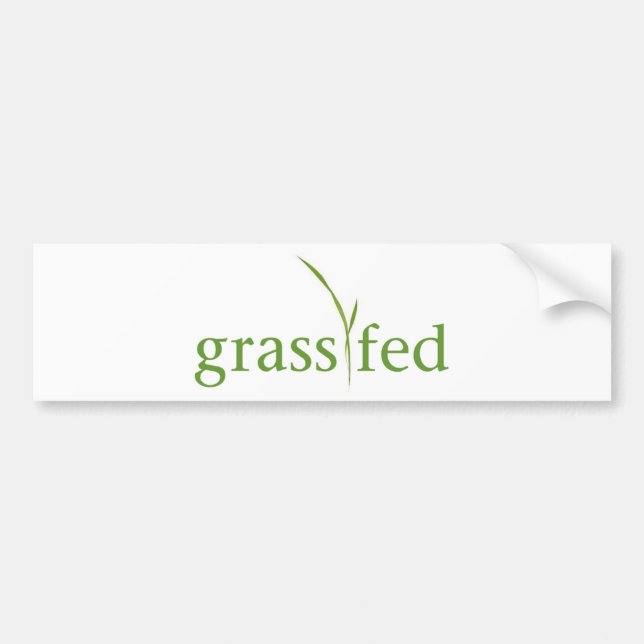 Matat gräs bildekal (Framsidan)