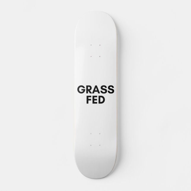 matat gräs mini skateboard bräda 18,5 cm (Framsida)