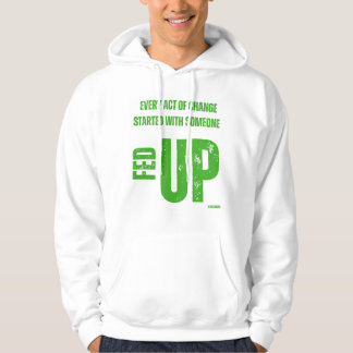 Matat upp och låst upp Hoodie