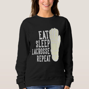 Matat viloläge Lacrosse Repeat Boys Lax Sports Tea T Shirt