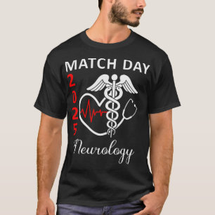 Match Day 2025 Neurologi Residens Framtida Läkare T Shirt