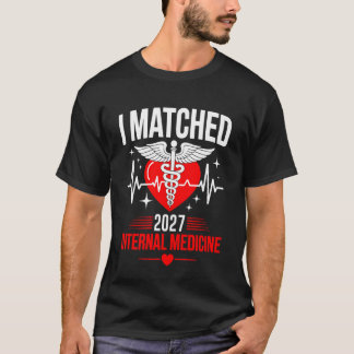 Match Day 2027 Invärtesmedicin Resident Residens T Shirt