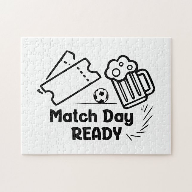 Match Day Beredd Pussel (Horisontell)