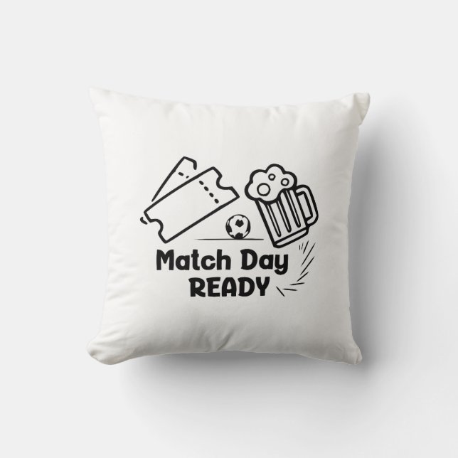 Match Day Klar Kudde (Framsida)