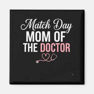Match day mamma för läkarens residensmatchdag magnet